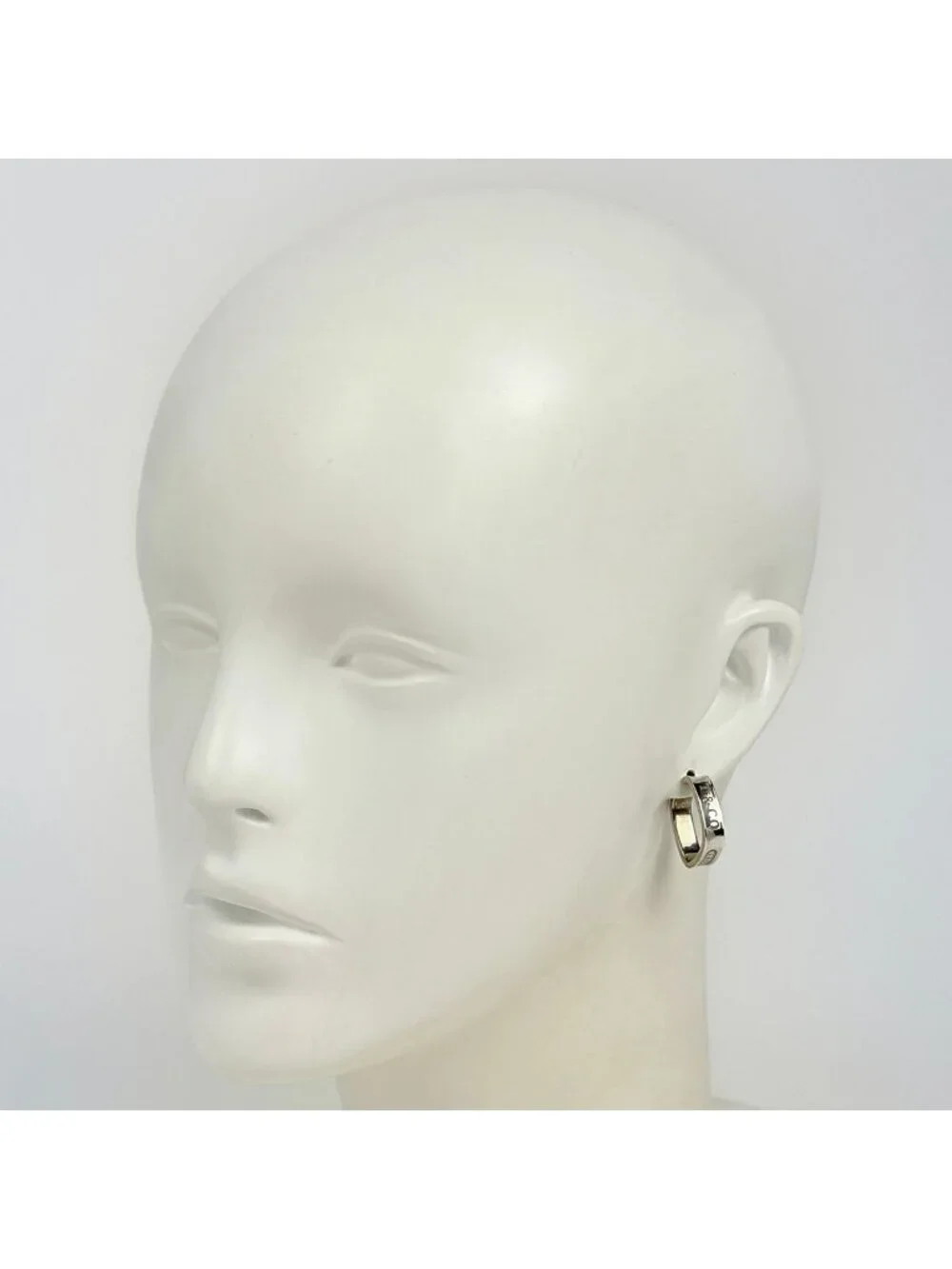 Tiffany & Co Earrings Square Hoop 925 Sterling Silver
